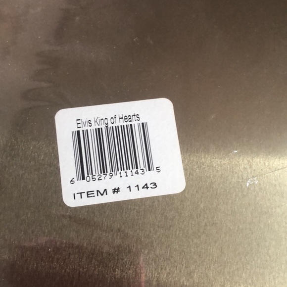 Elvis the king of hearts 16x12 tin picture - Picture 8 of 9